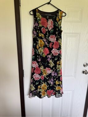 2 for $30 sale: A wild thyme vintage floral sleeveless midi dress - 8